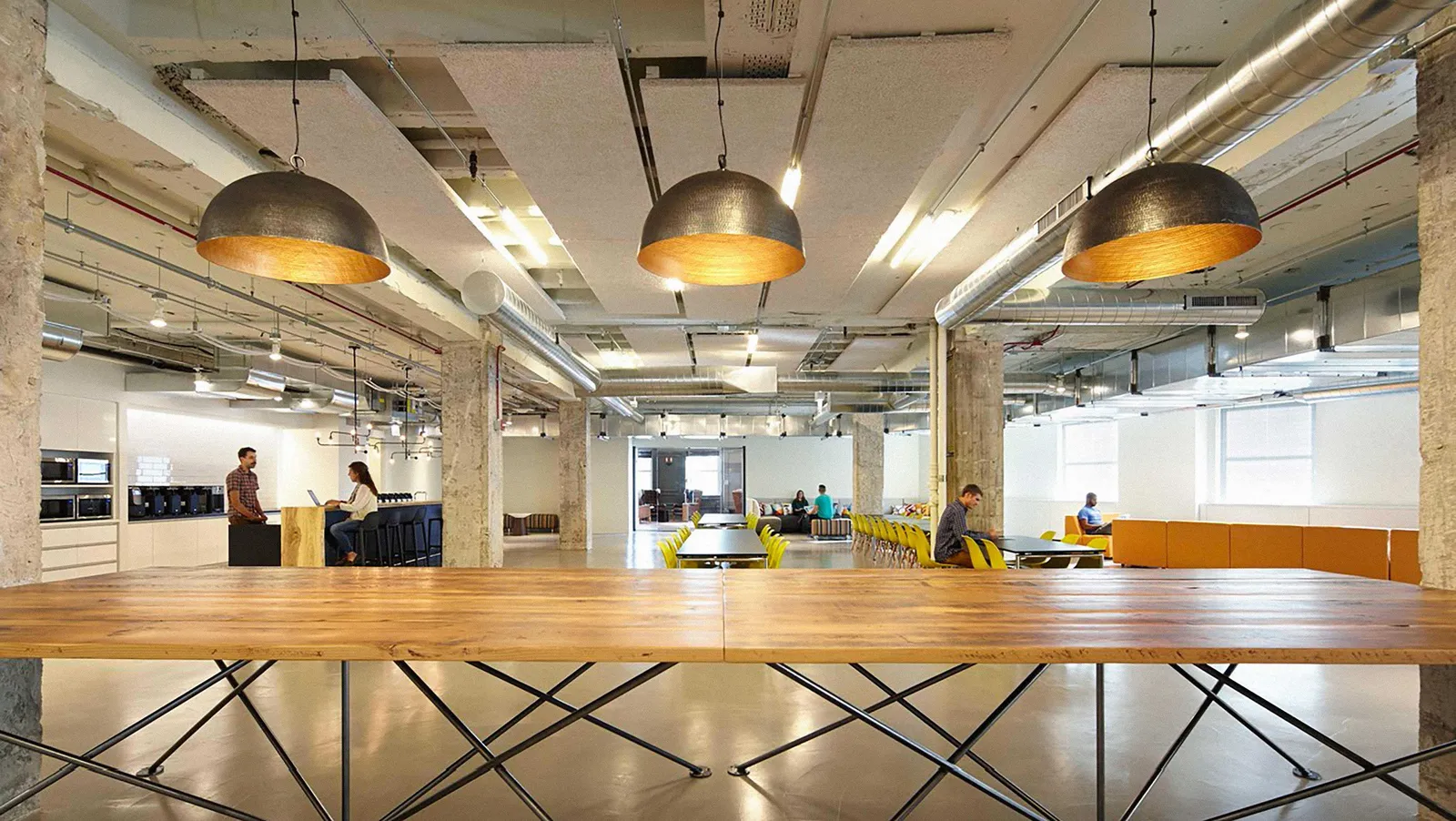 Community Tables Brain Tree Lunch Room RS