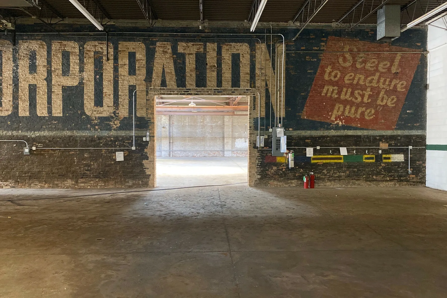 Kloster Steel sign 3