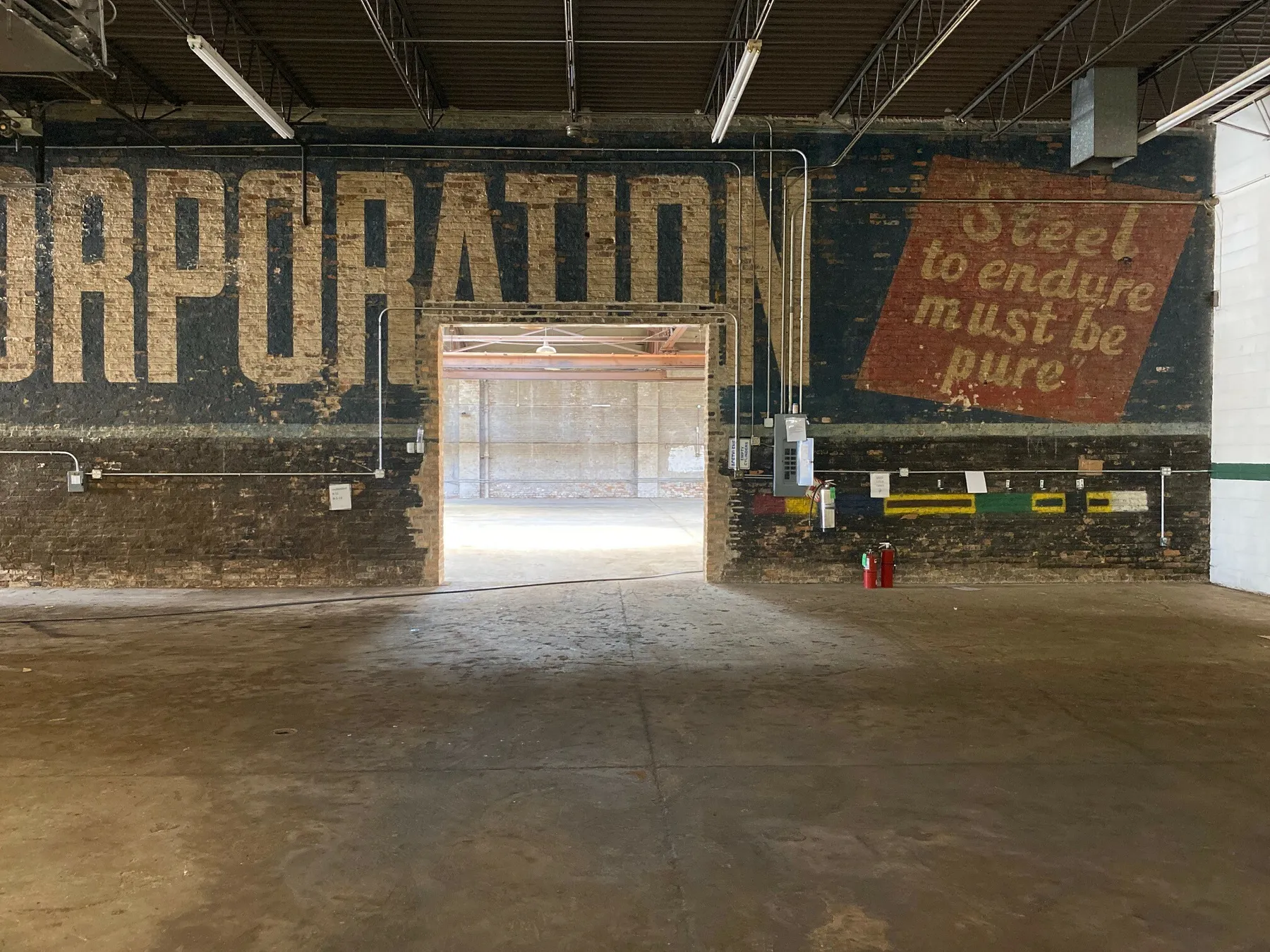 Kloster Steel sign 3