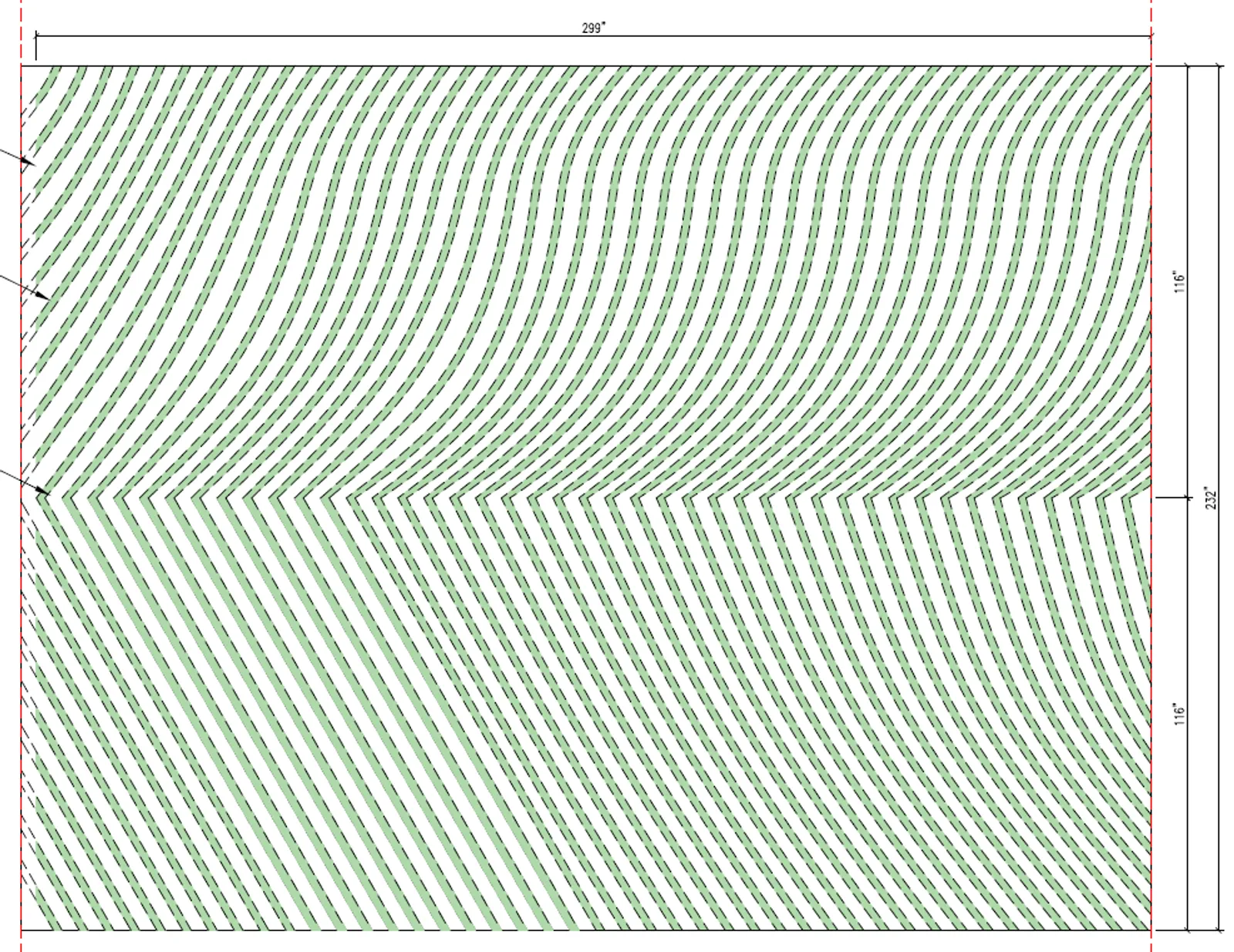 Custom green wall drawing Icon Modern