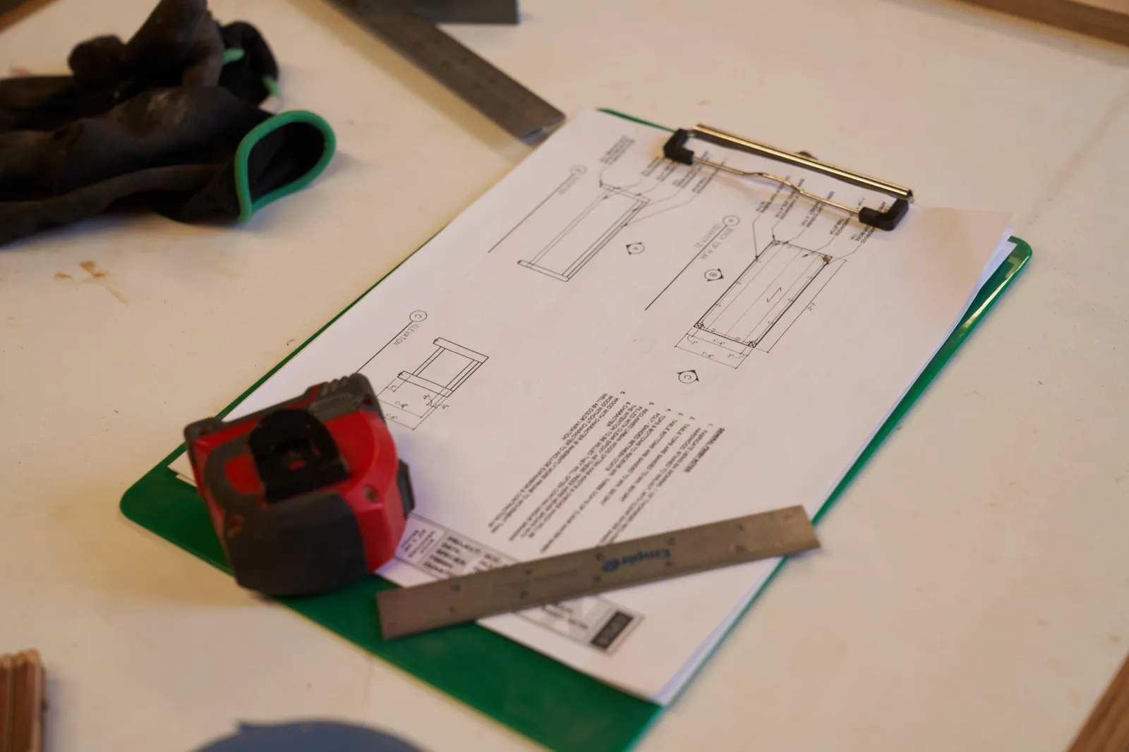 Custom furniture shop drawings