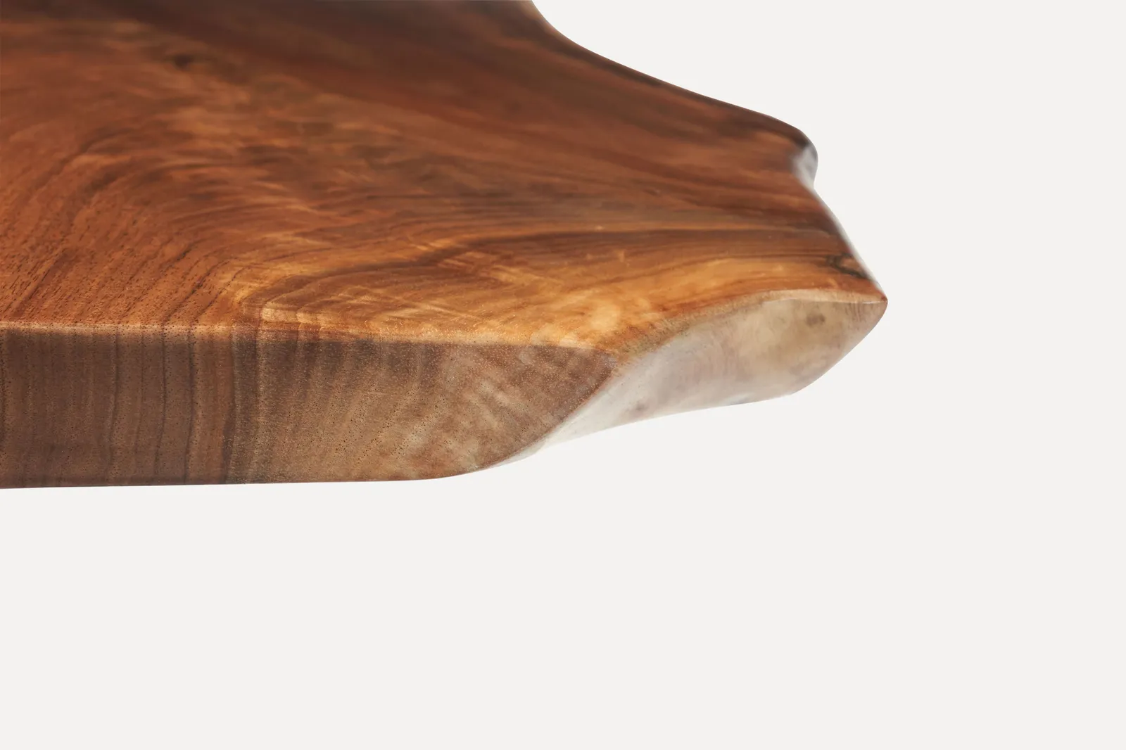 custom live edge urban wood sample by Icon Modern