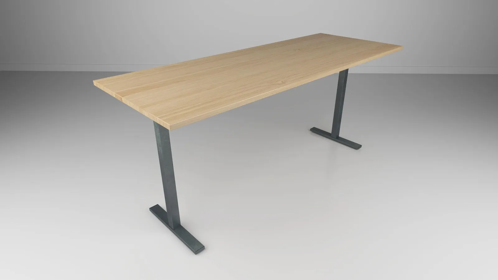 custom community table with T base by Icon Modern