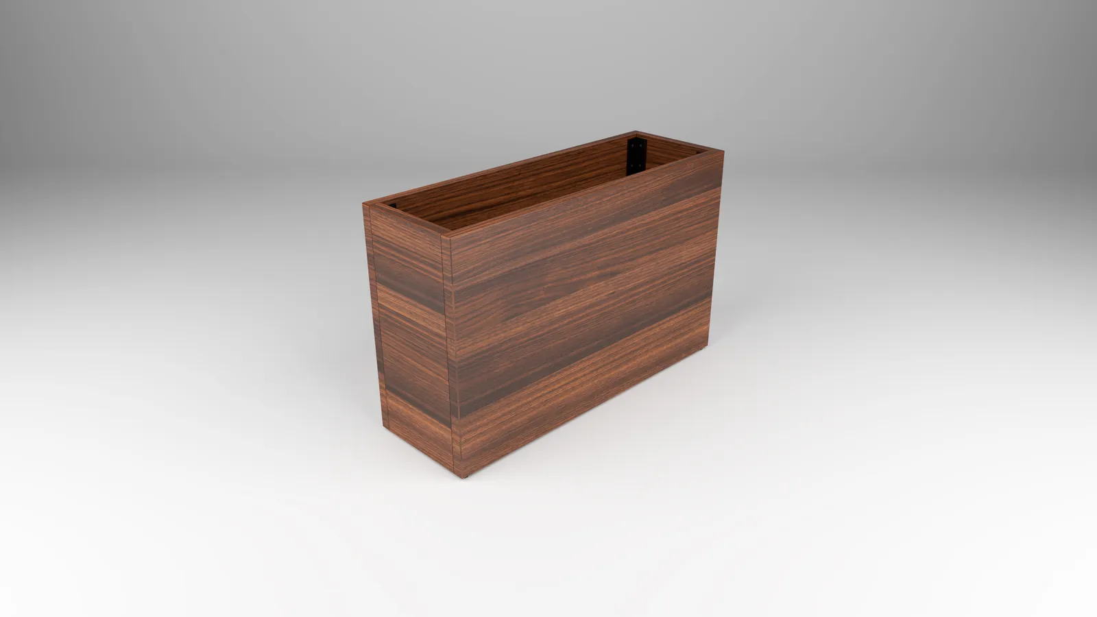 outdoor planter in wood by Icon Modern