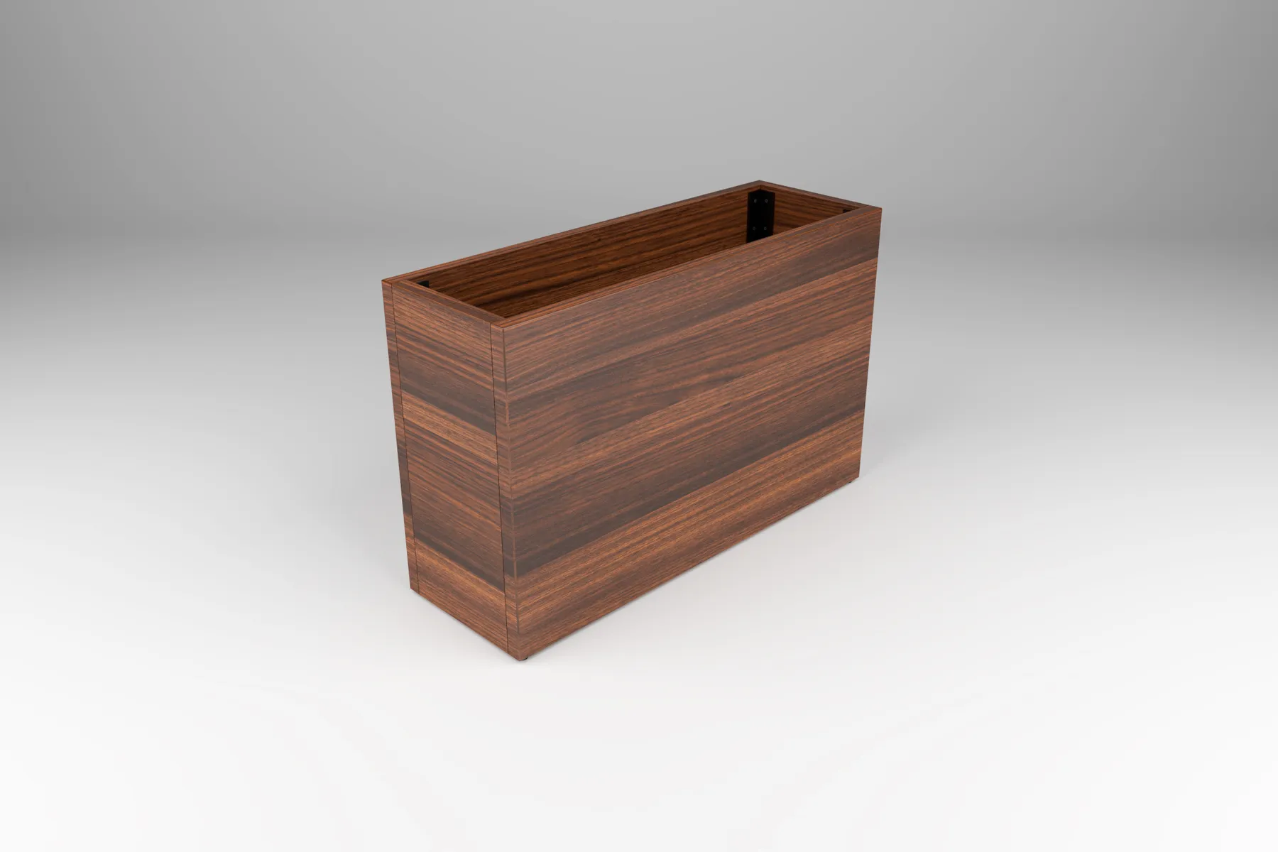 outdoor planter in wood by Icon Modern