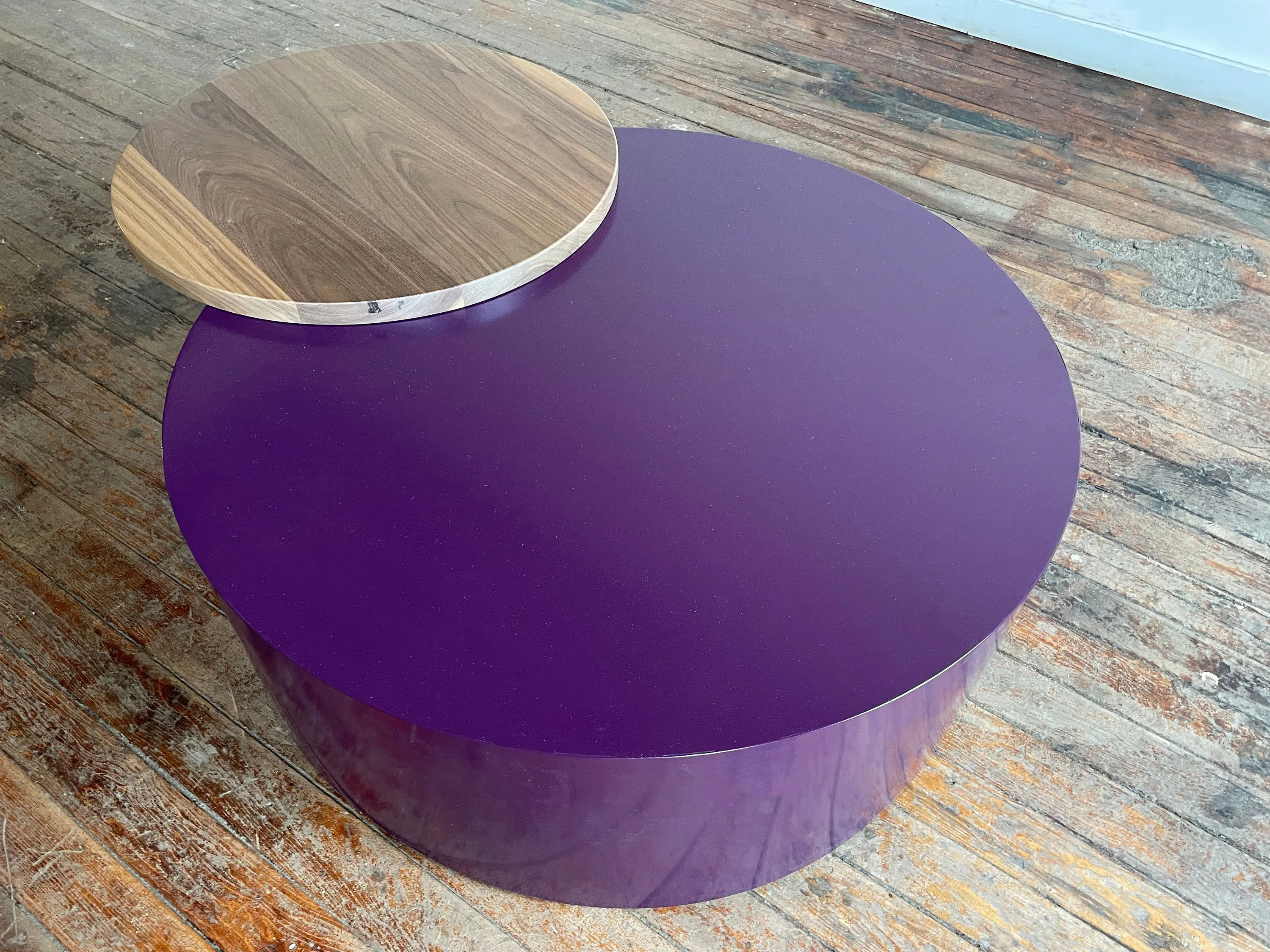 custom coffee table in custom powdercoat by Icon Modern
