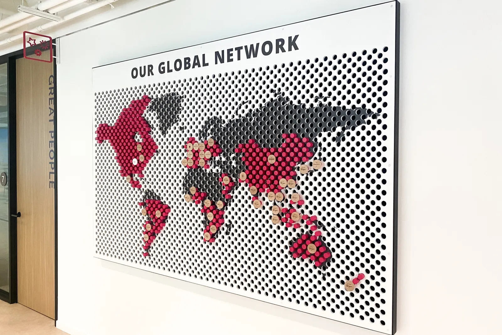 custom signage and branding by Icon Modern