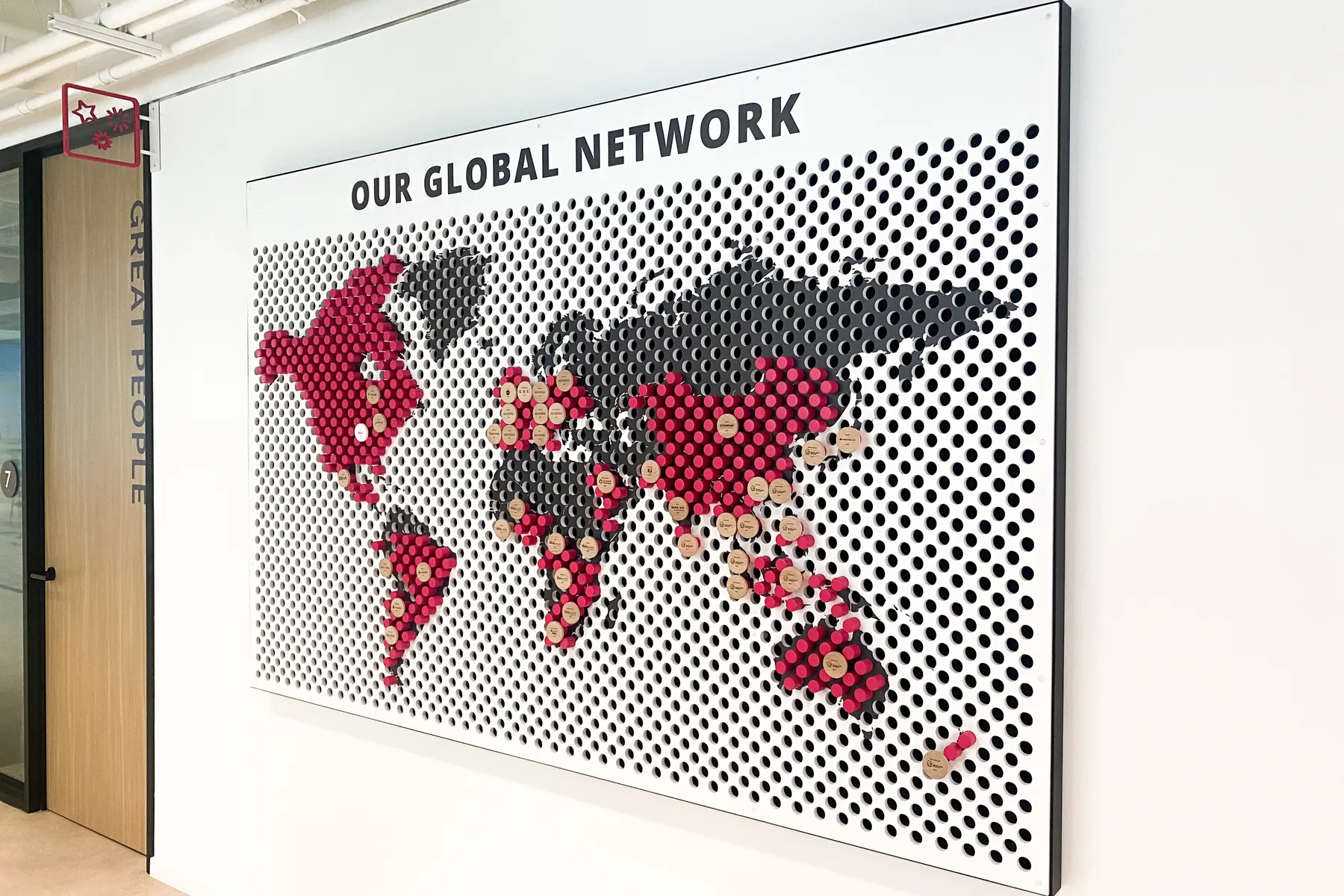 custom signage and branding by Icon Modern