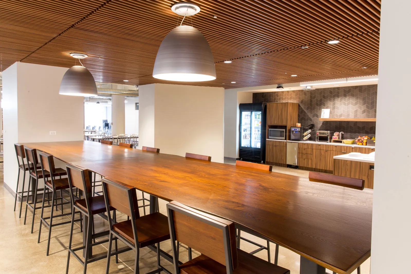 Custom community bar height post base live edge by icon modern