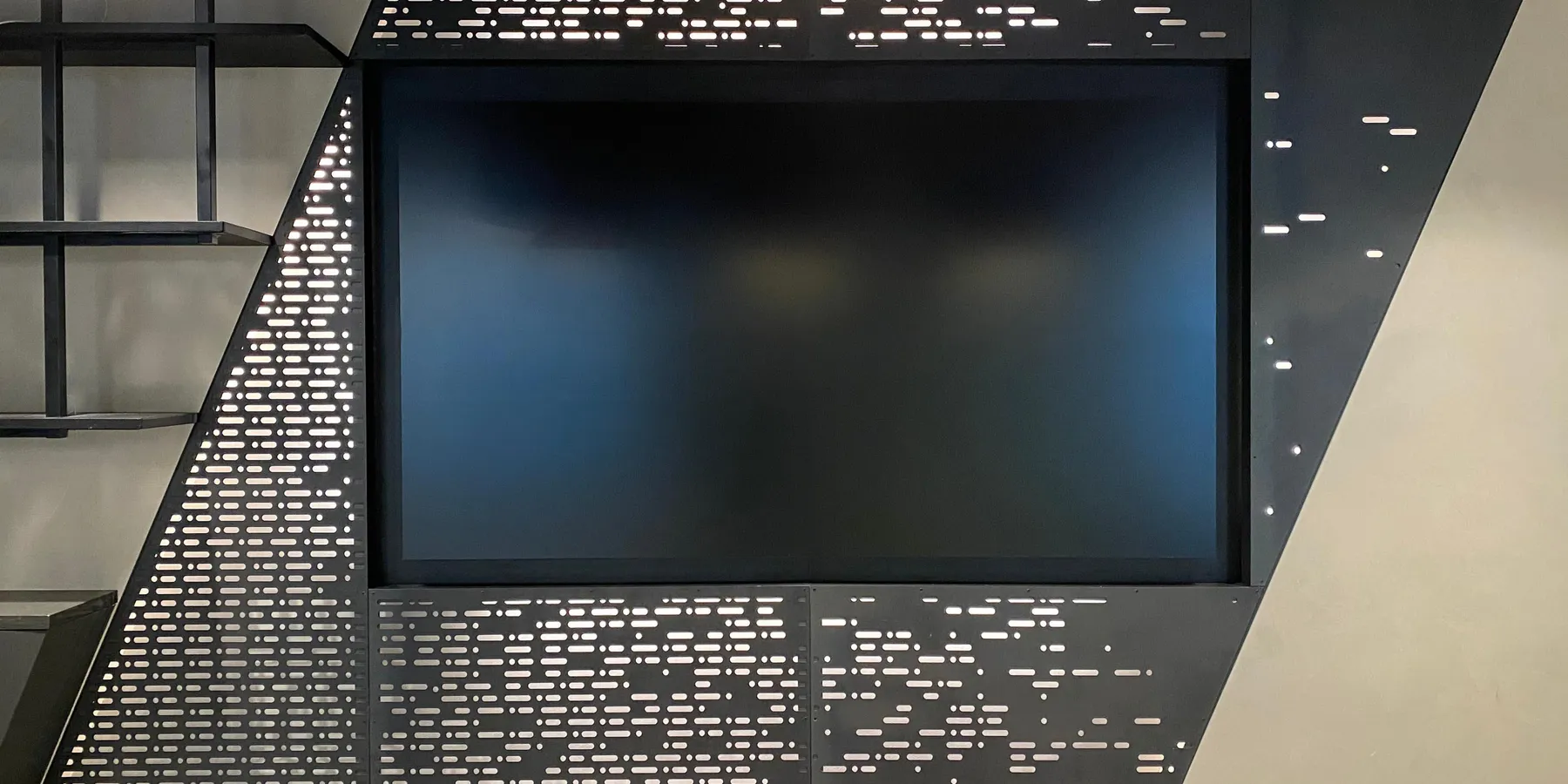 custom laser cut steel panels by Icon Modern