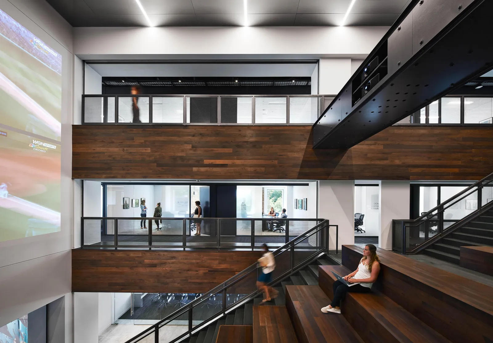 custom cladding & wall treatments in urban oak by Icon Modern