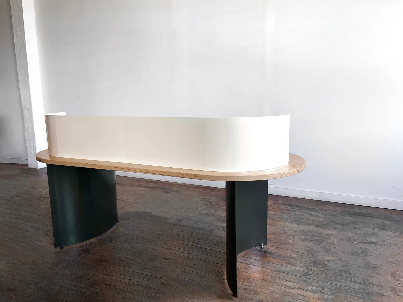 custom reception desk by Icon Modern