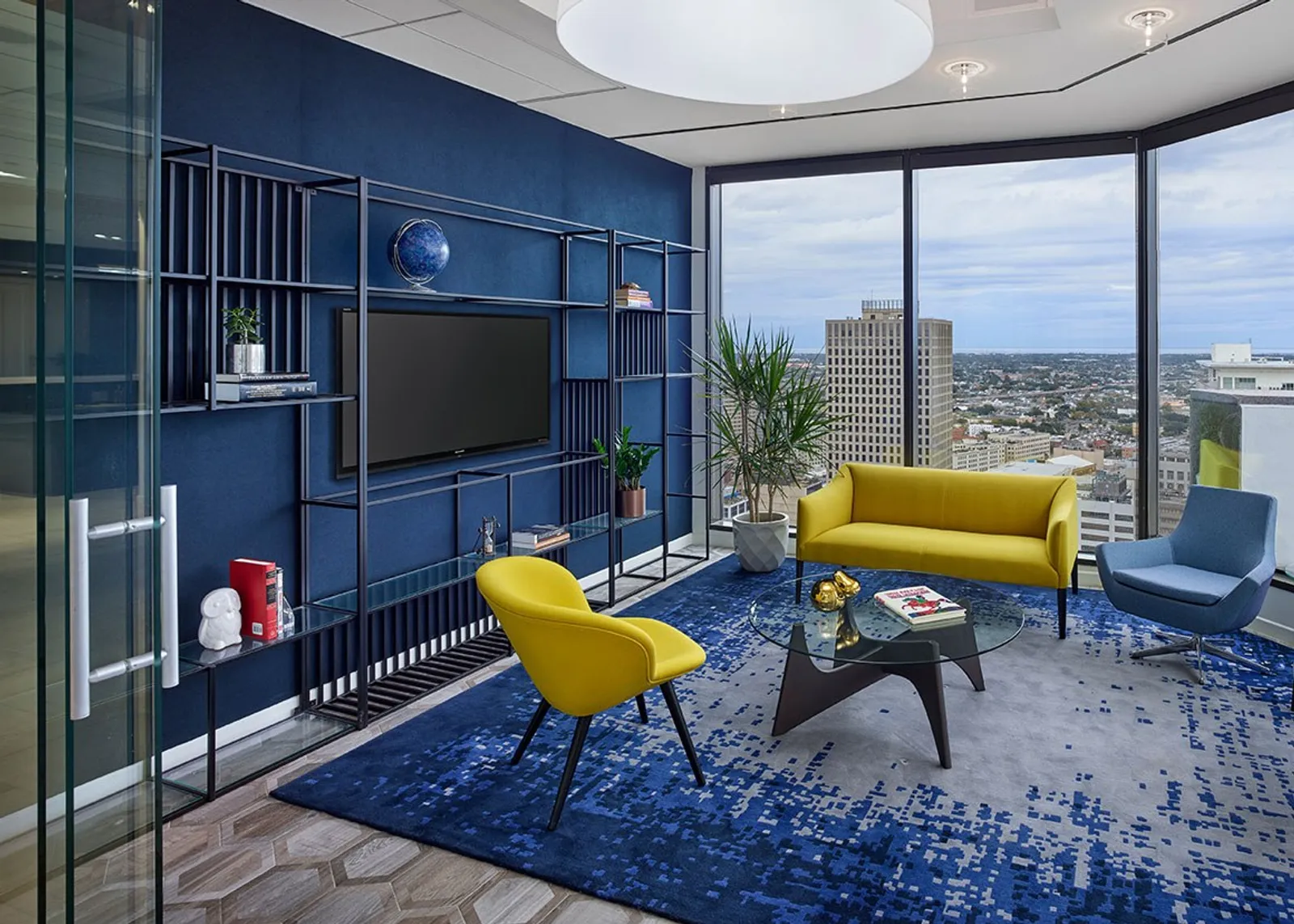 custom shelving in steel by Icon Modern