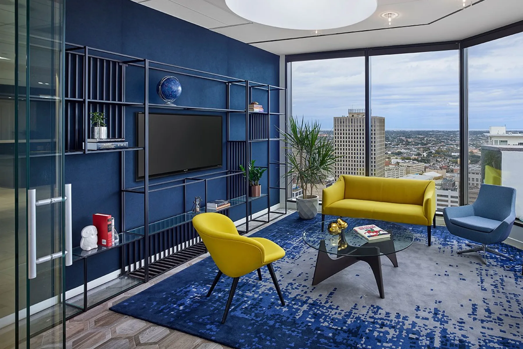 custom shelving in steel by Icon Modern