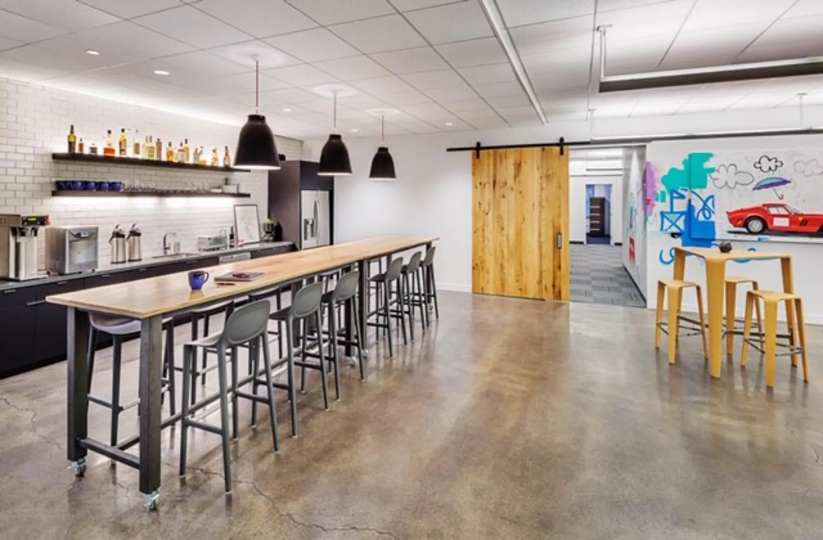 custom sliding door by Icon Modern