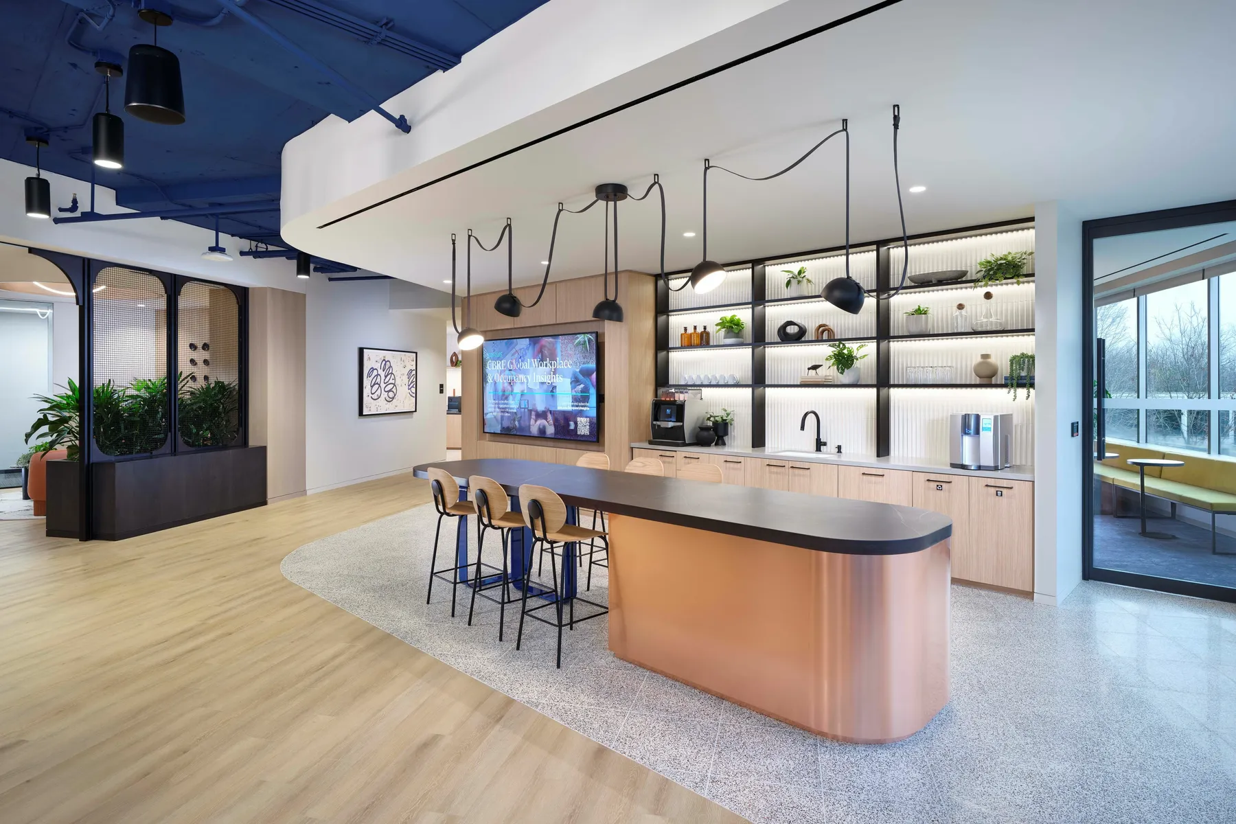 custom shelving in steel by Icon Modern