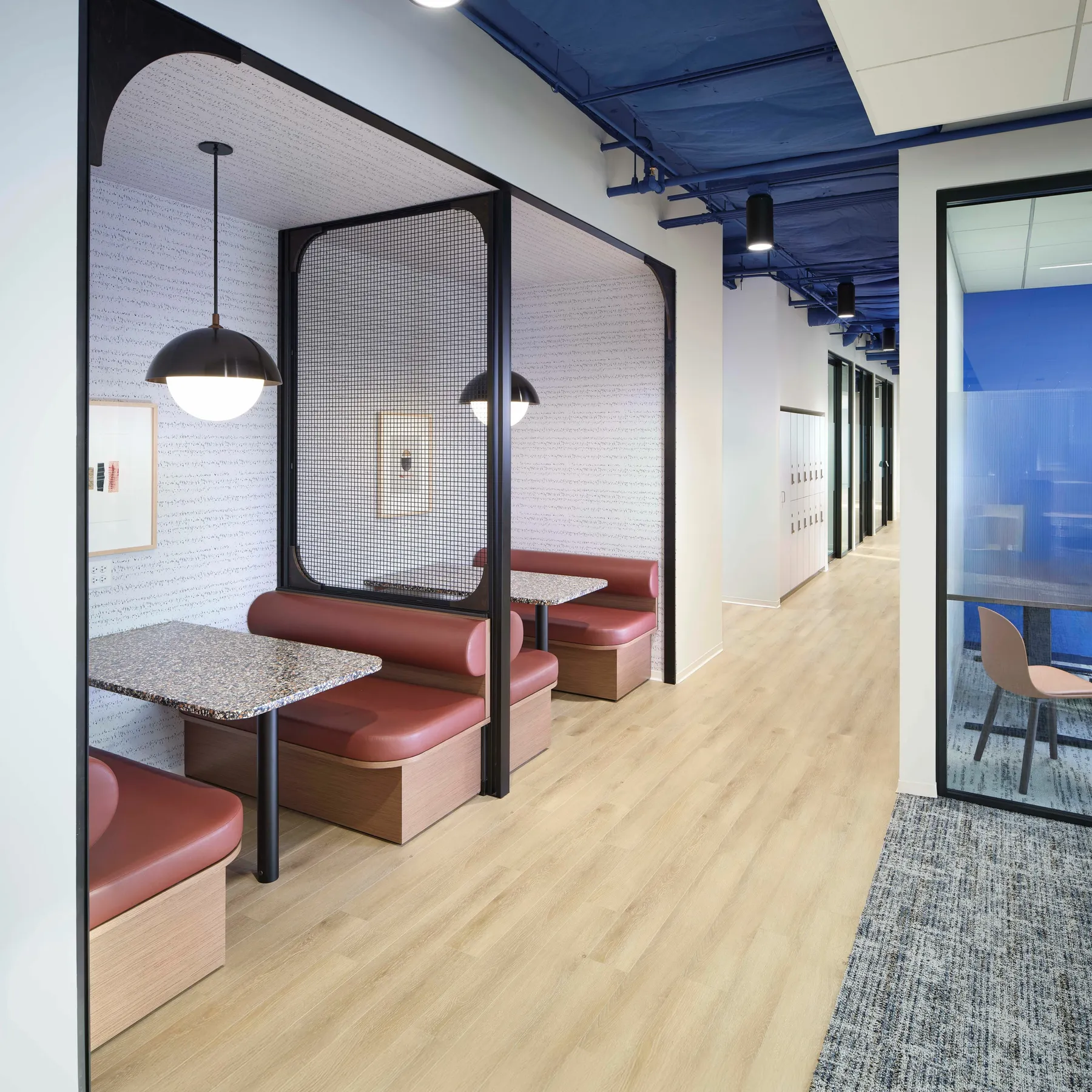 custom steel space divider by Icon Modern