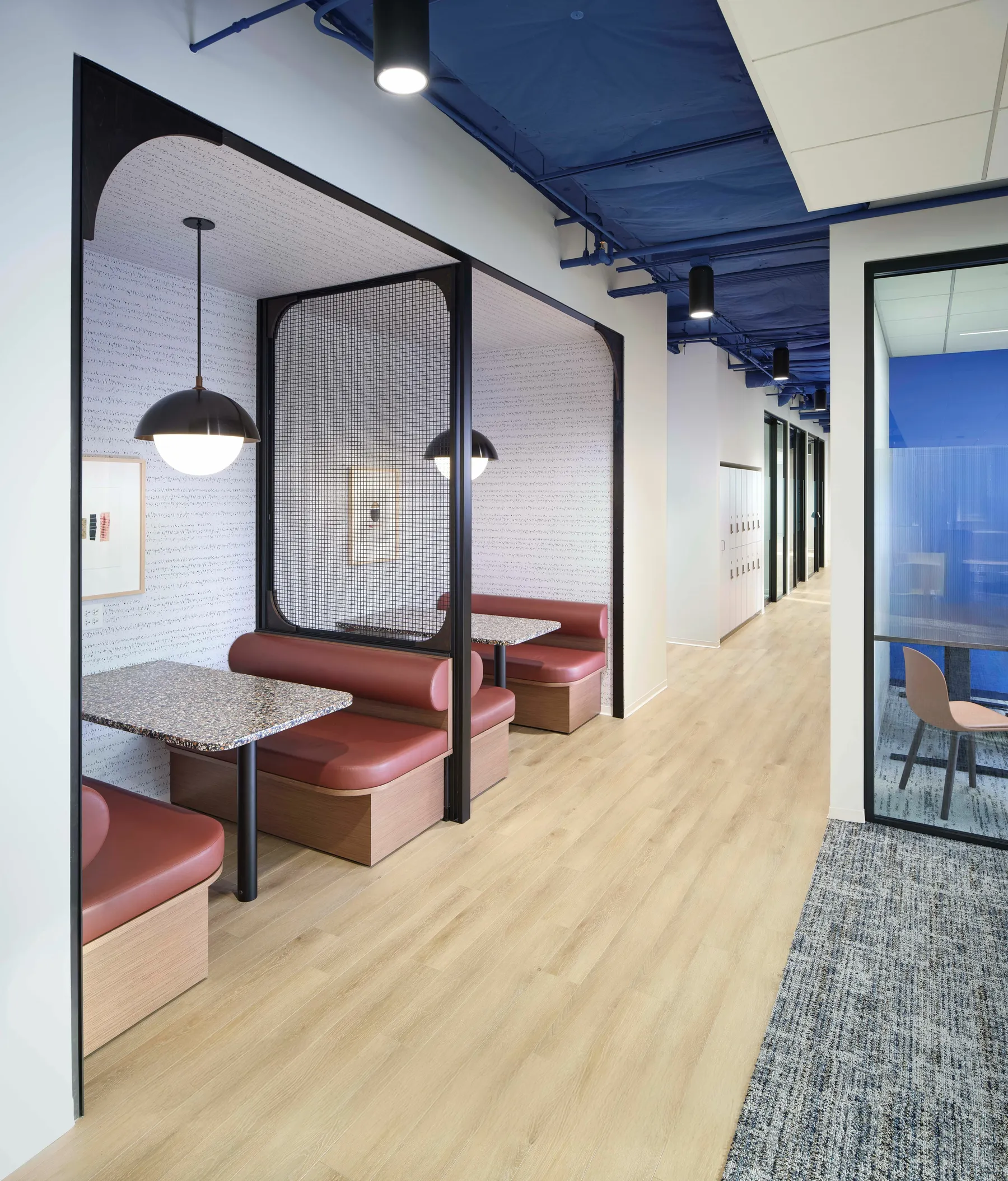 custom steel space divider by Icon Modern