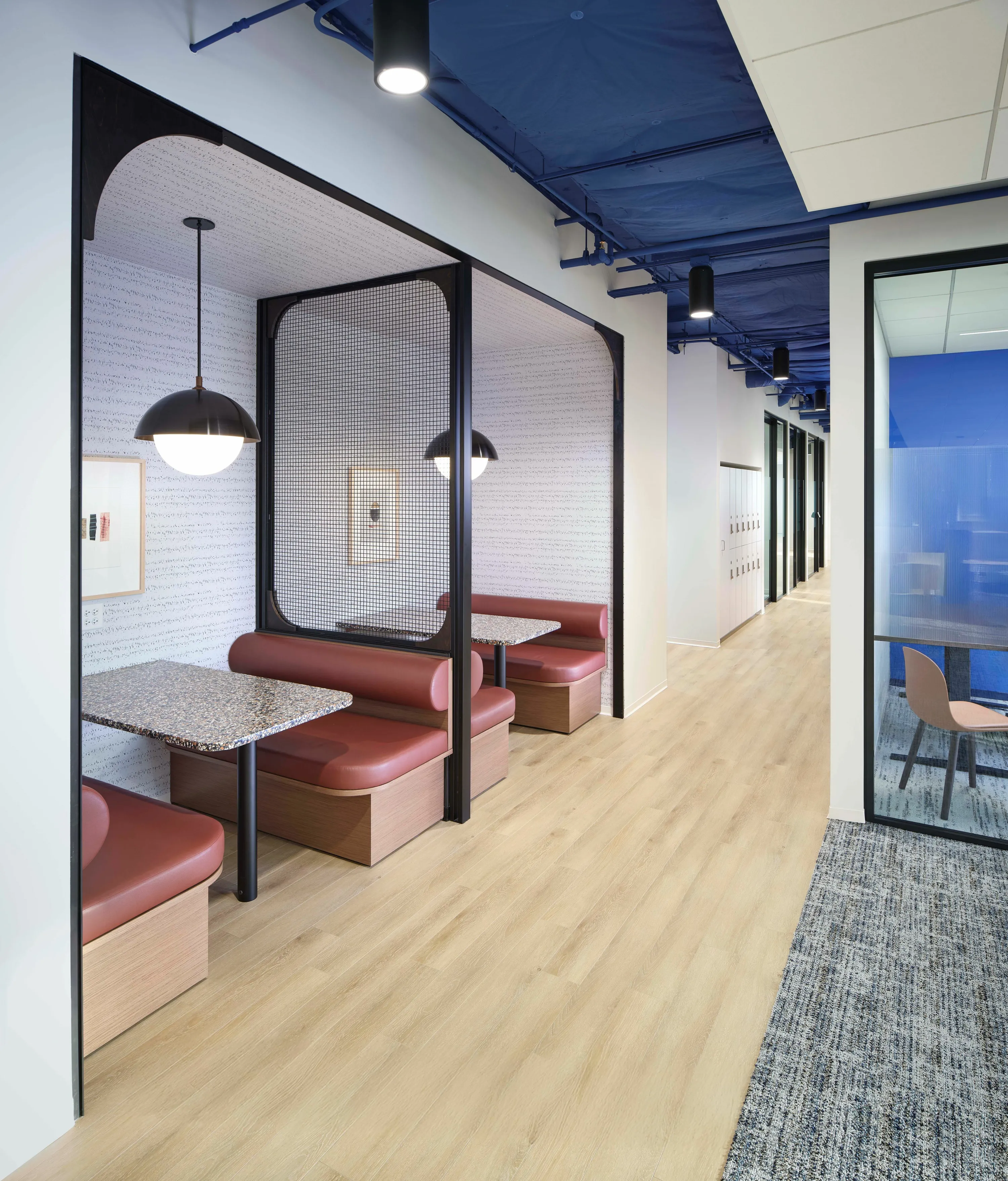 custom steel space divider by Icon Modern