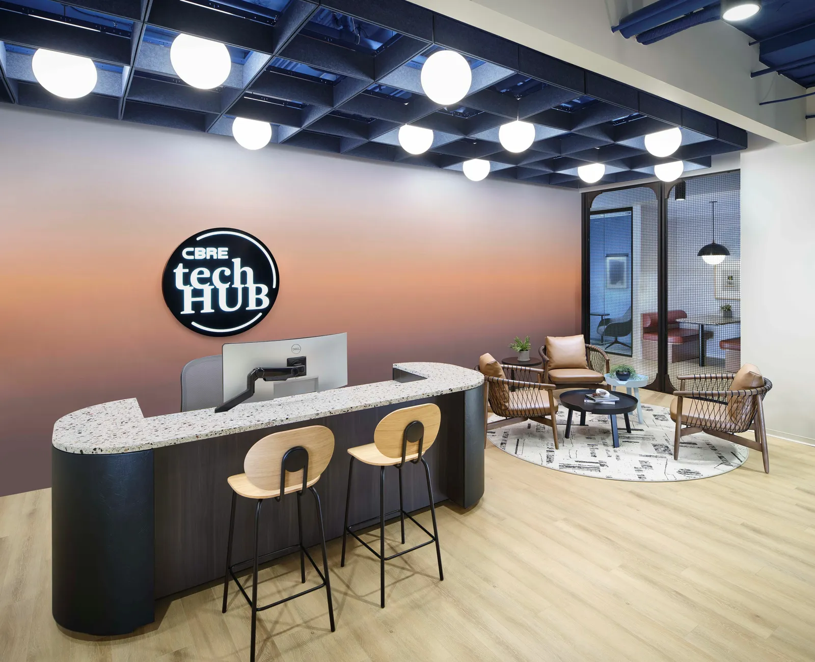 custom steel space dividers by Icon Modern