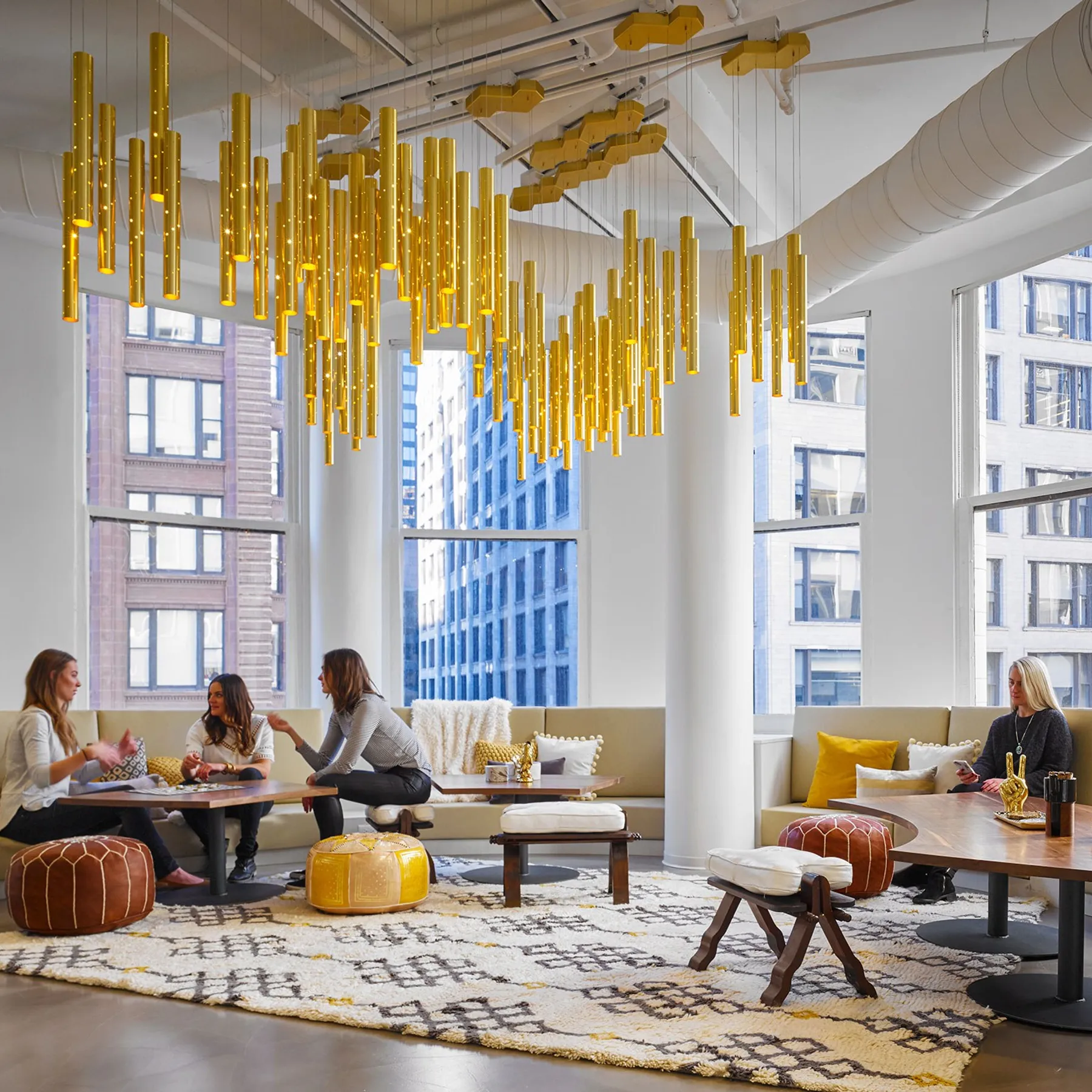 custom coffee tables for commercial spaces by Icon Modern