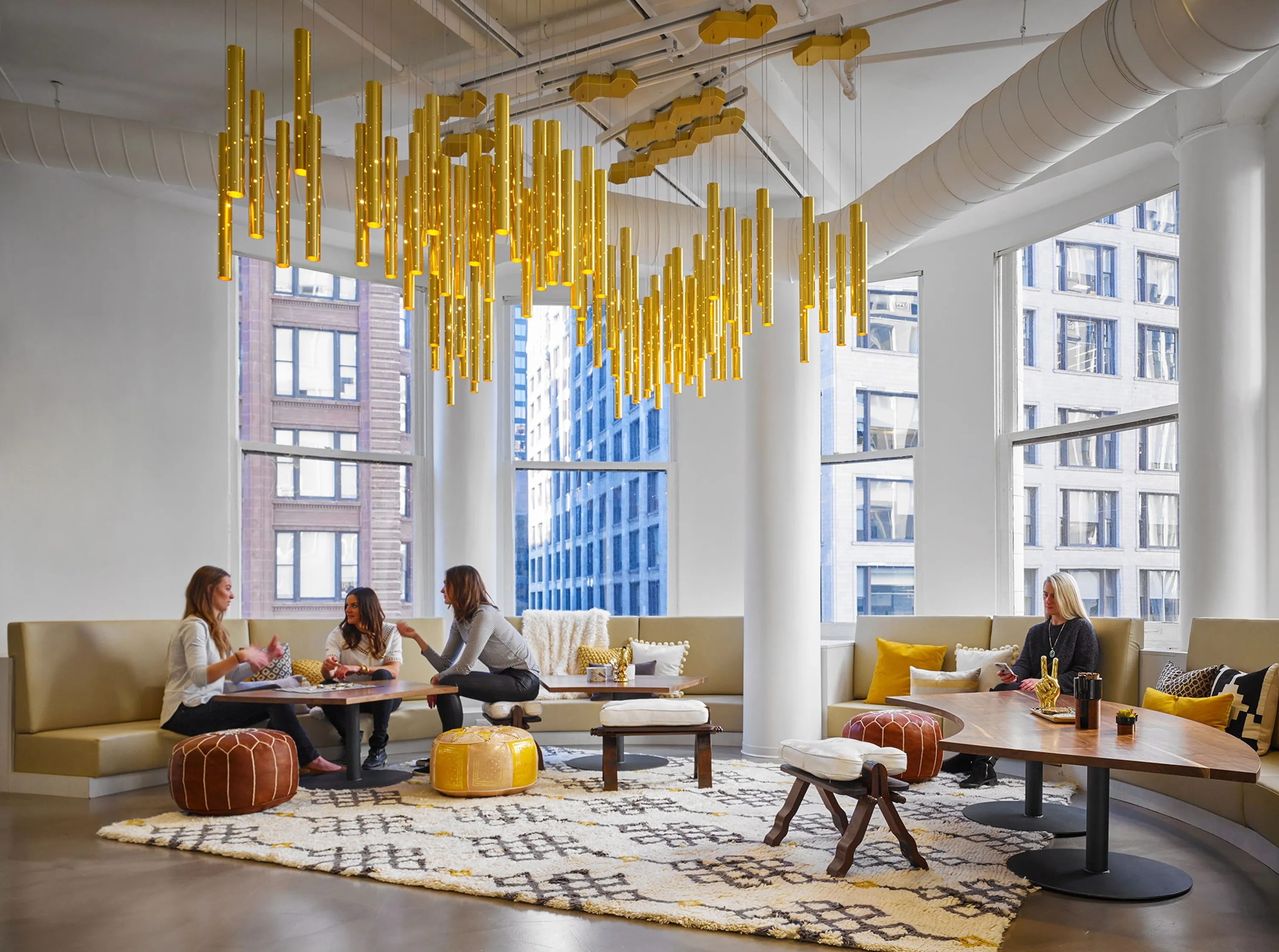 custom coffee tables for commercial spaces by Icon Modern