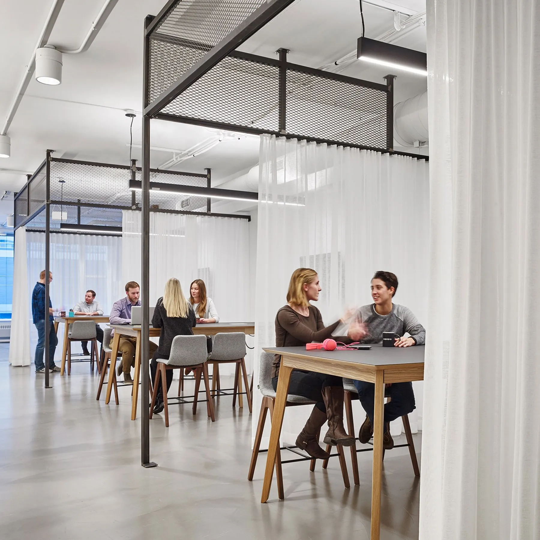 custom space dividers hot rolled steel by Icon Modern