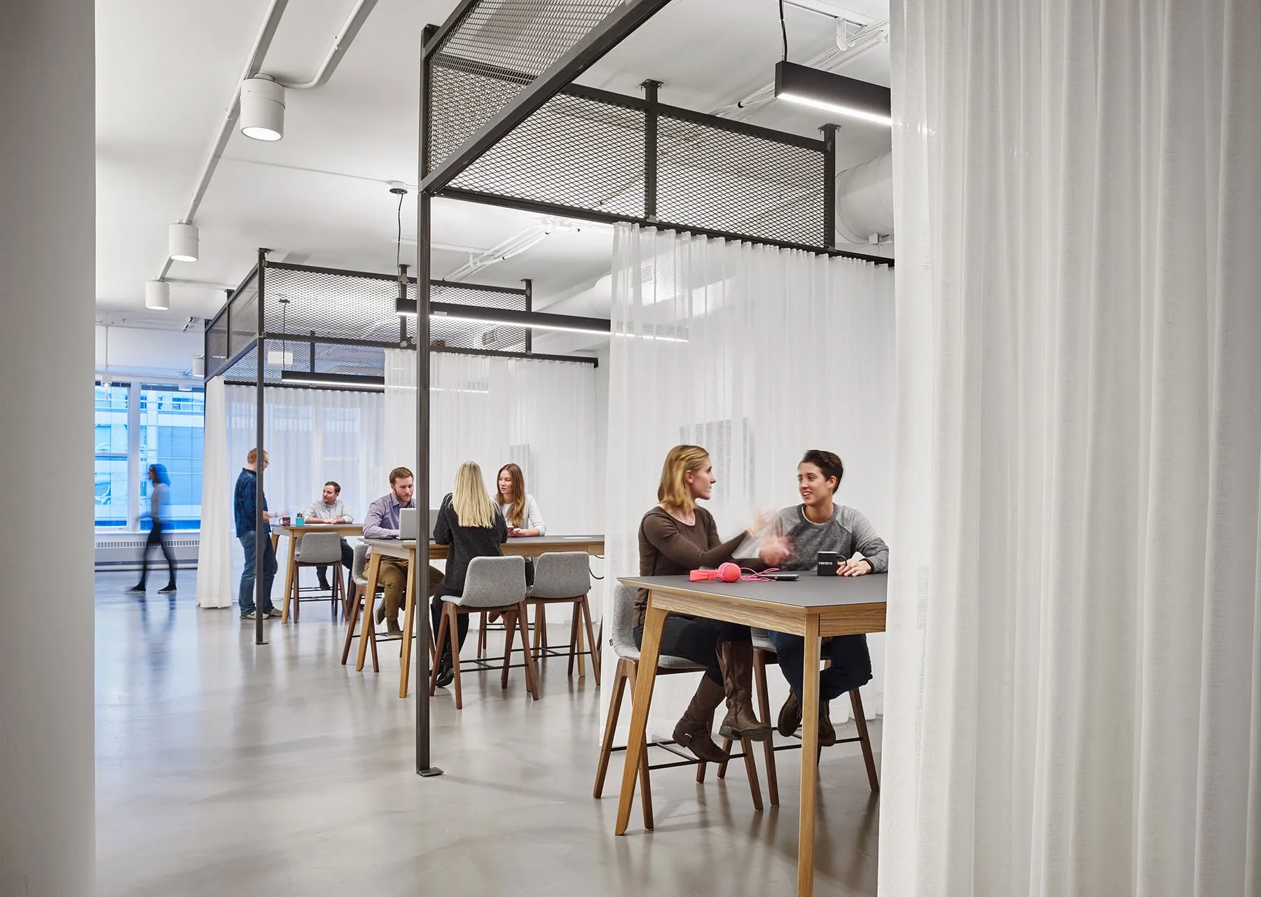 custom space dividers hot rolled steel by Icon Modern