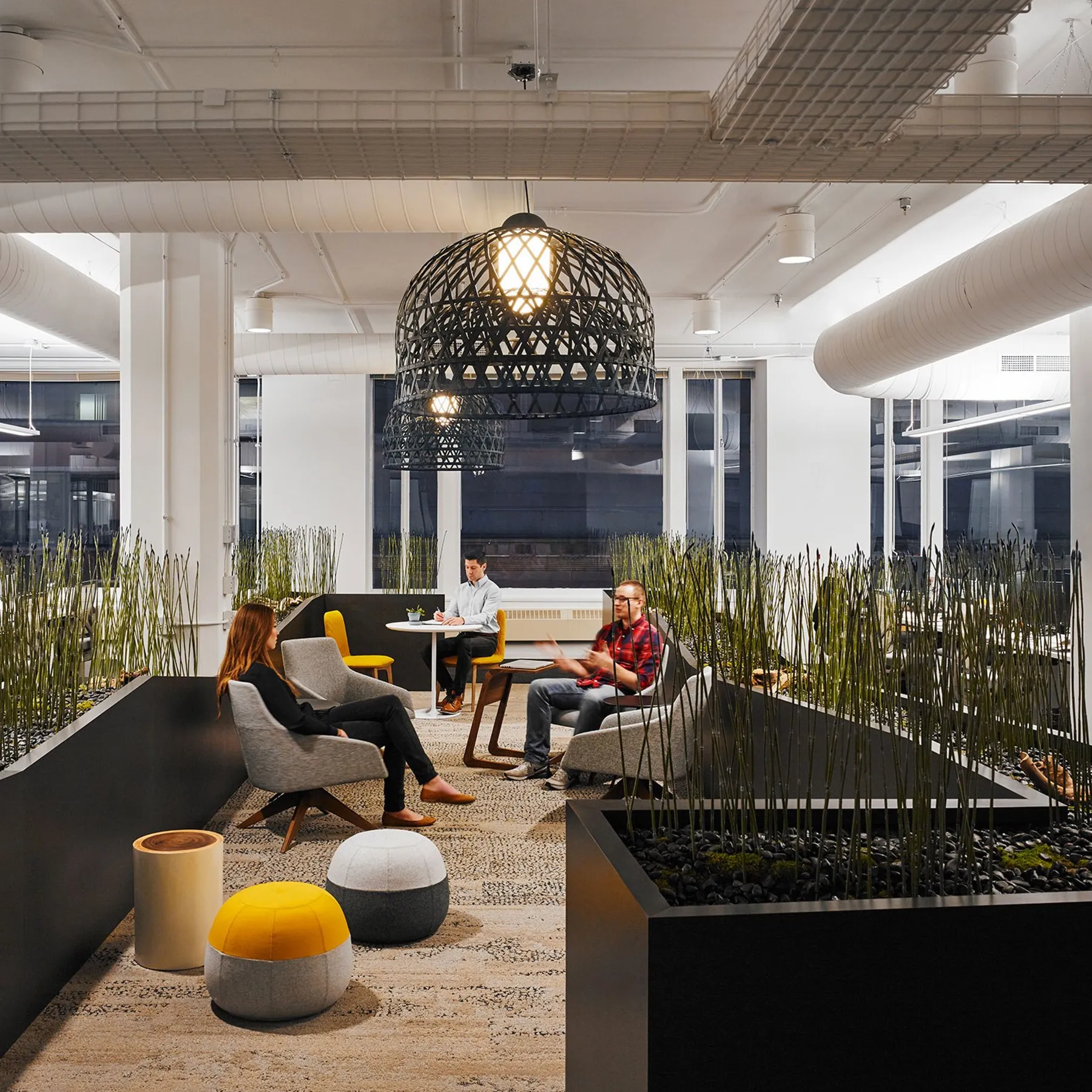 custom steel planters by Icon Modern