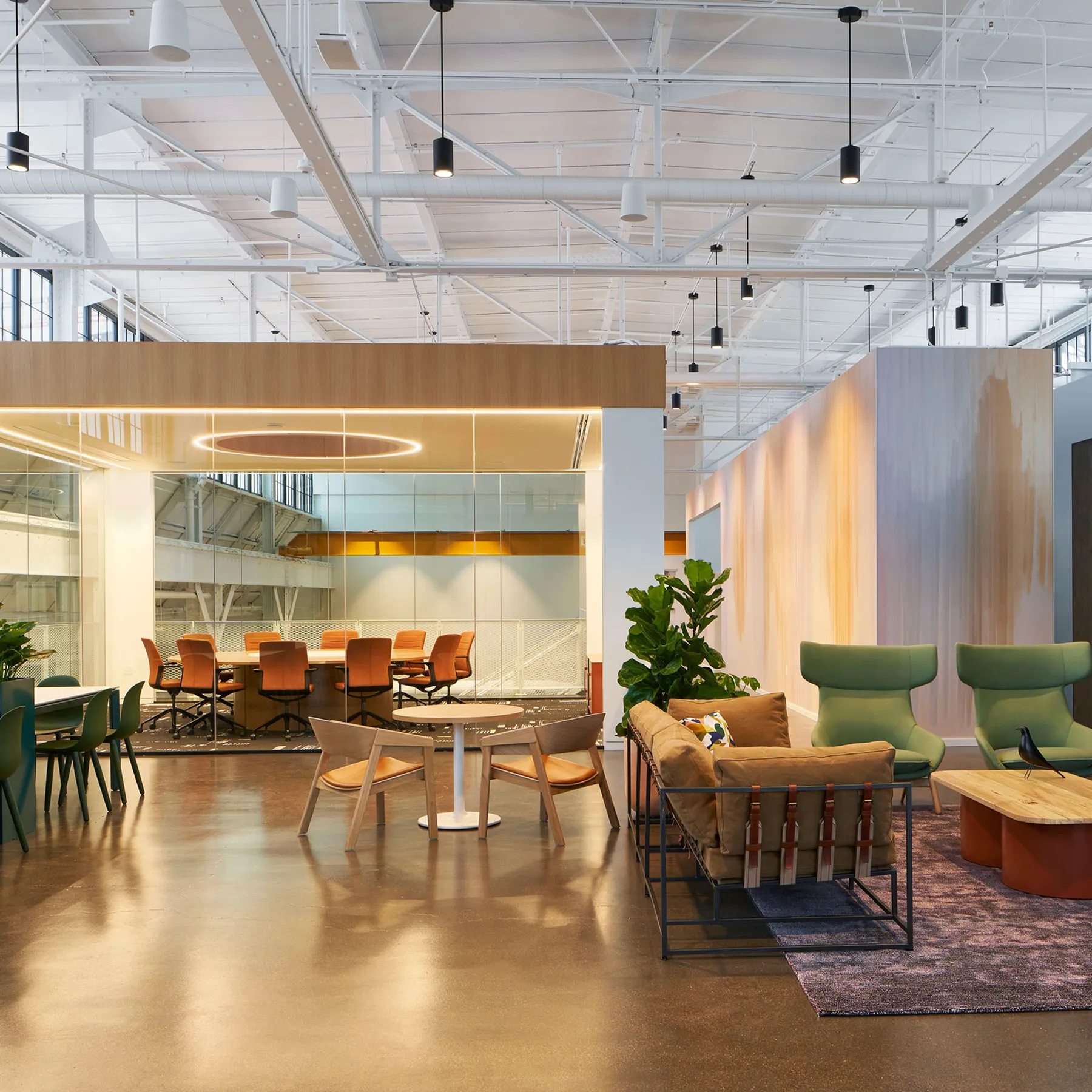 custom planter and coffee table