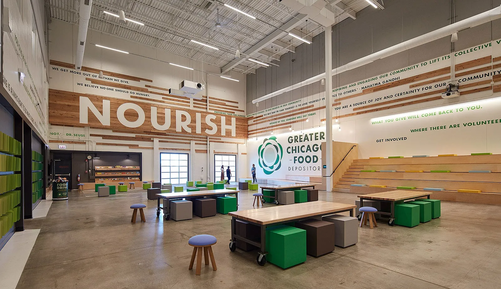 custom wall slats in old growth fir by Icon Modern