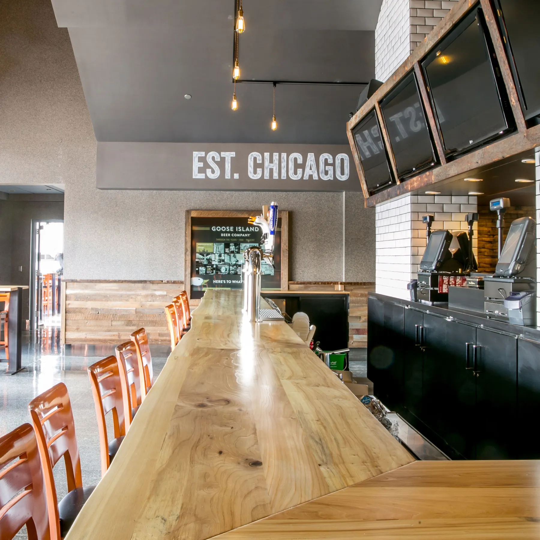 custom counter top in urban elm by Icon Modern