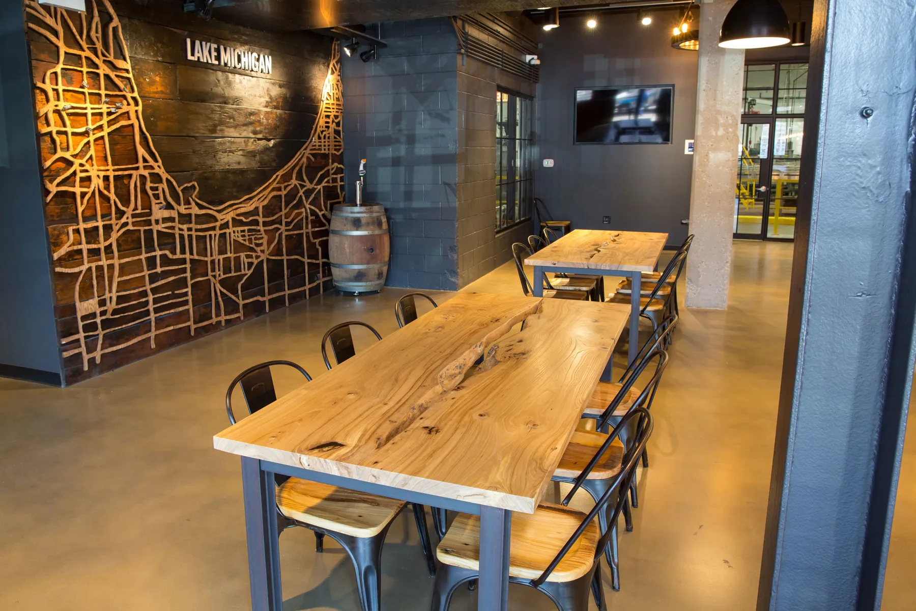 custom community tables elm by Icon Modern