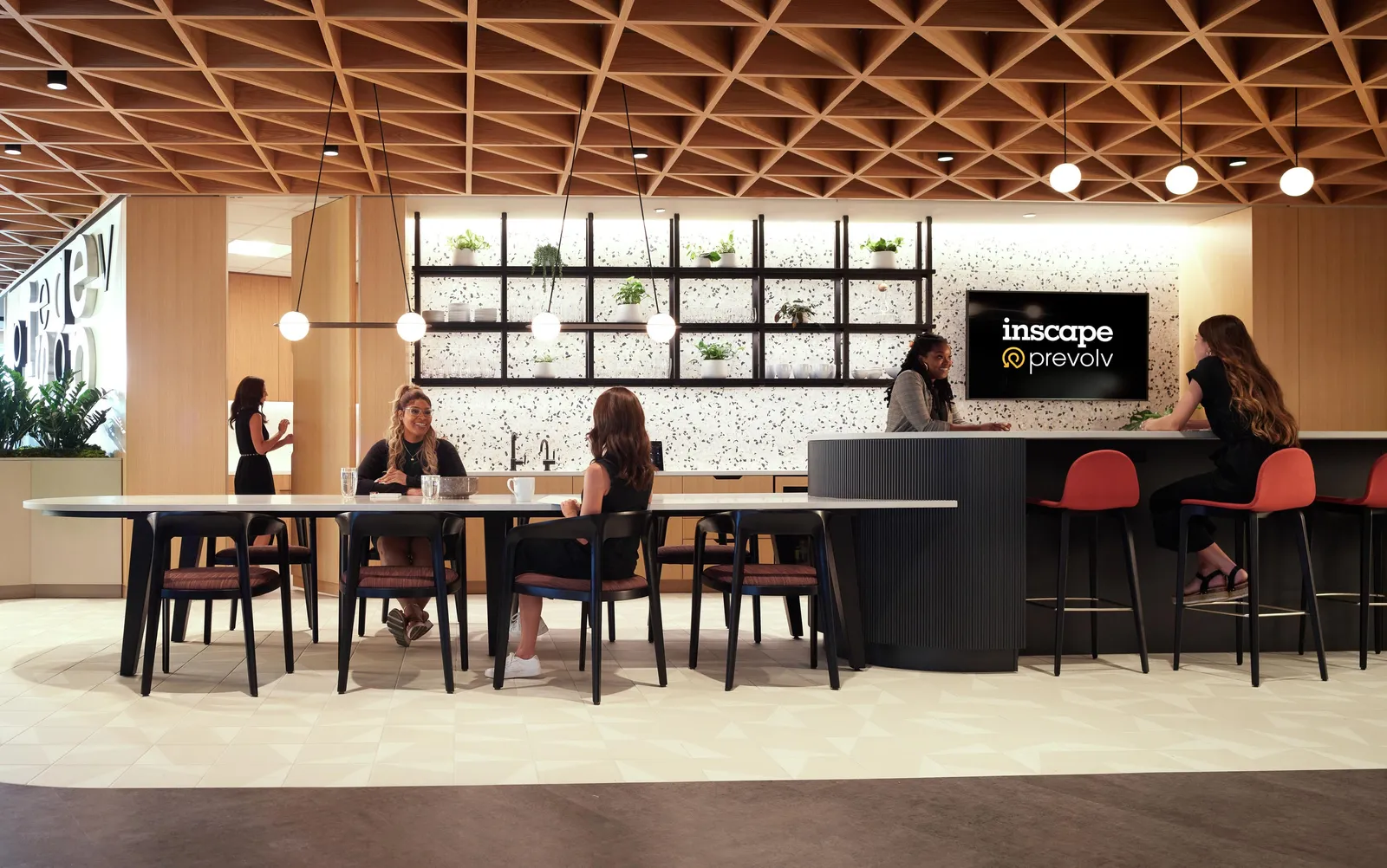 custom steel shelving in a matte black powdercoat finish by Icon modern