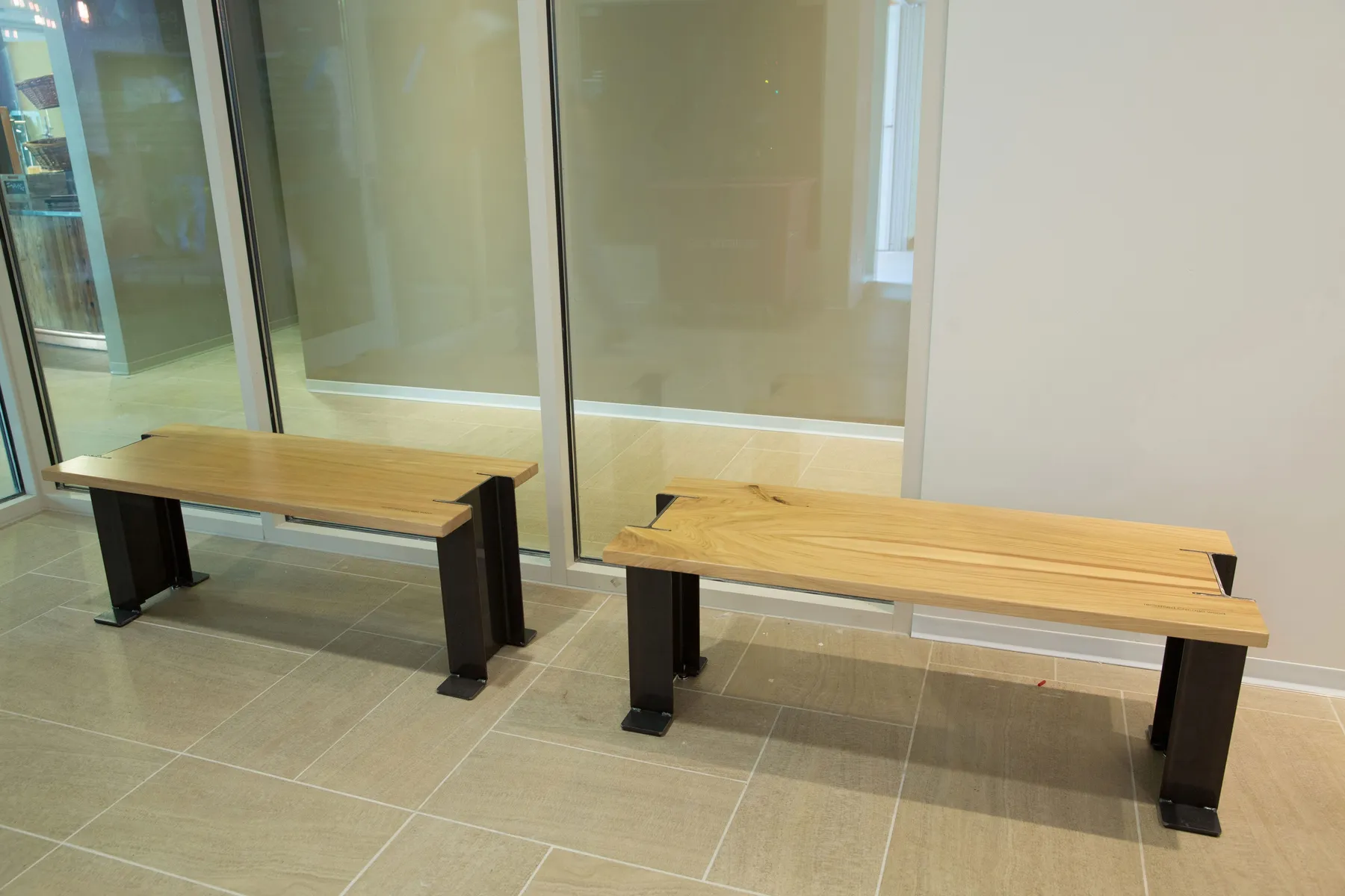custom benches urban elm by Icon Modern