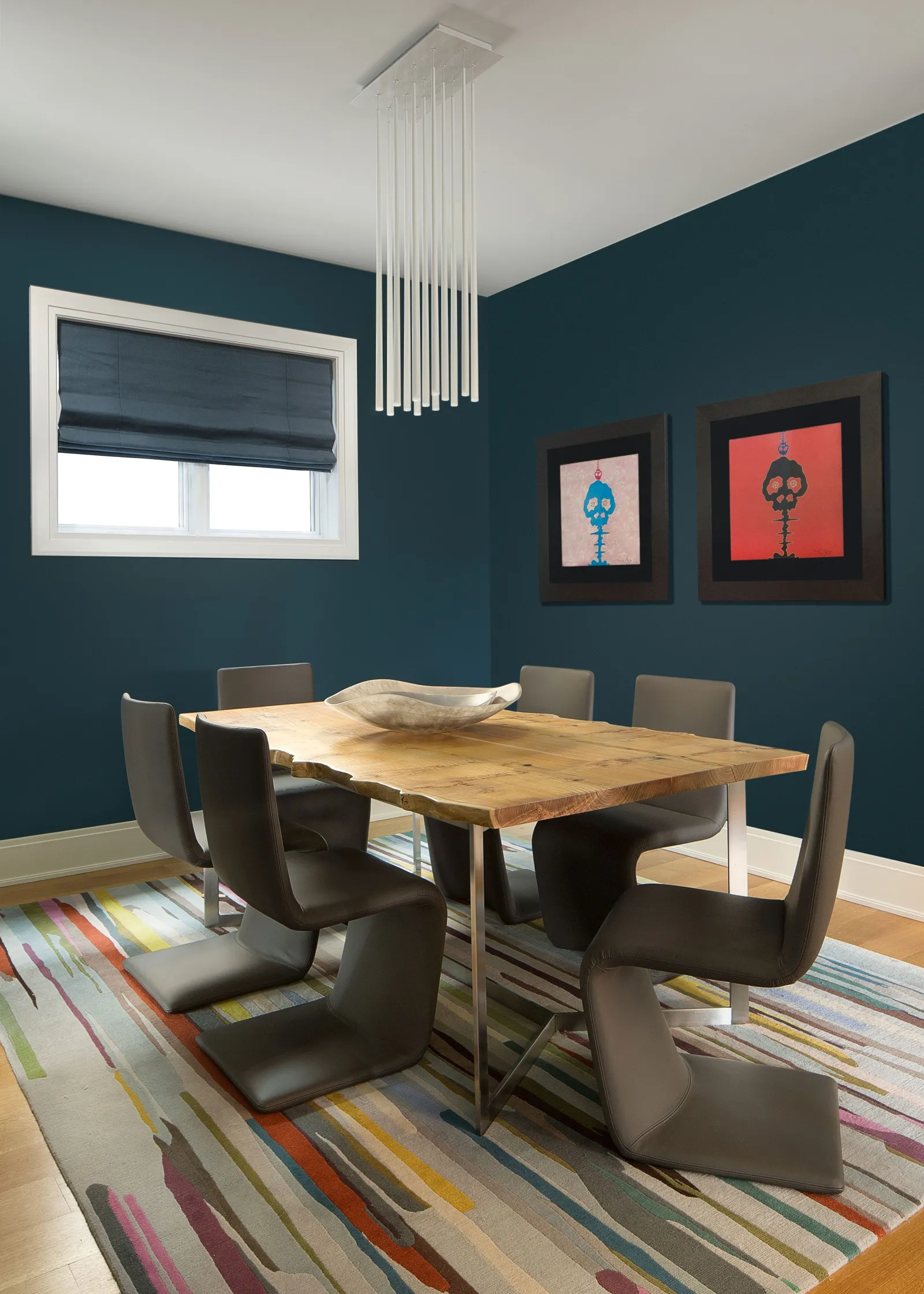 Custom dining table made from sustainable wood by Icon Modern