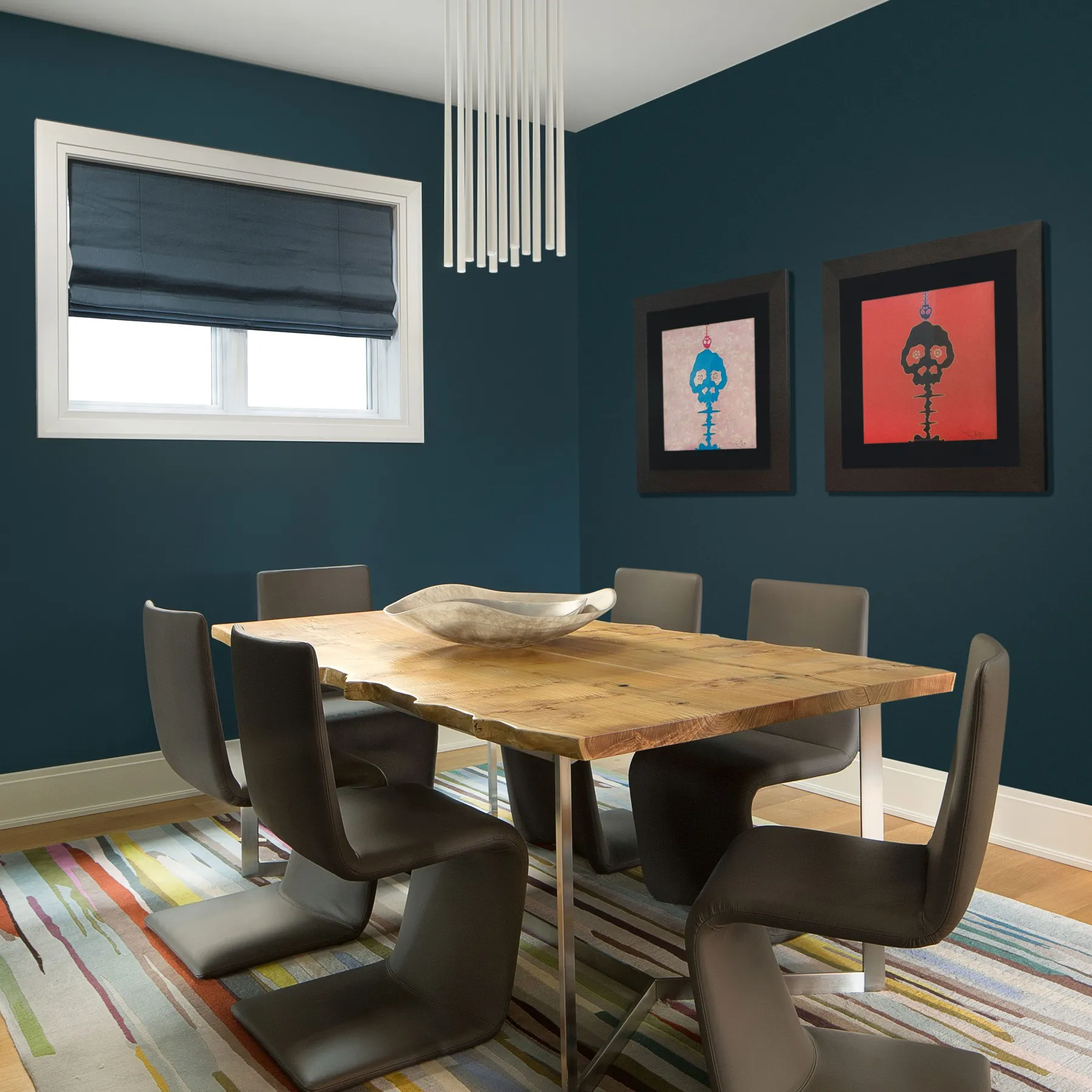 Custom dining table made from sustainable wood by Icon Modern