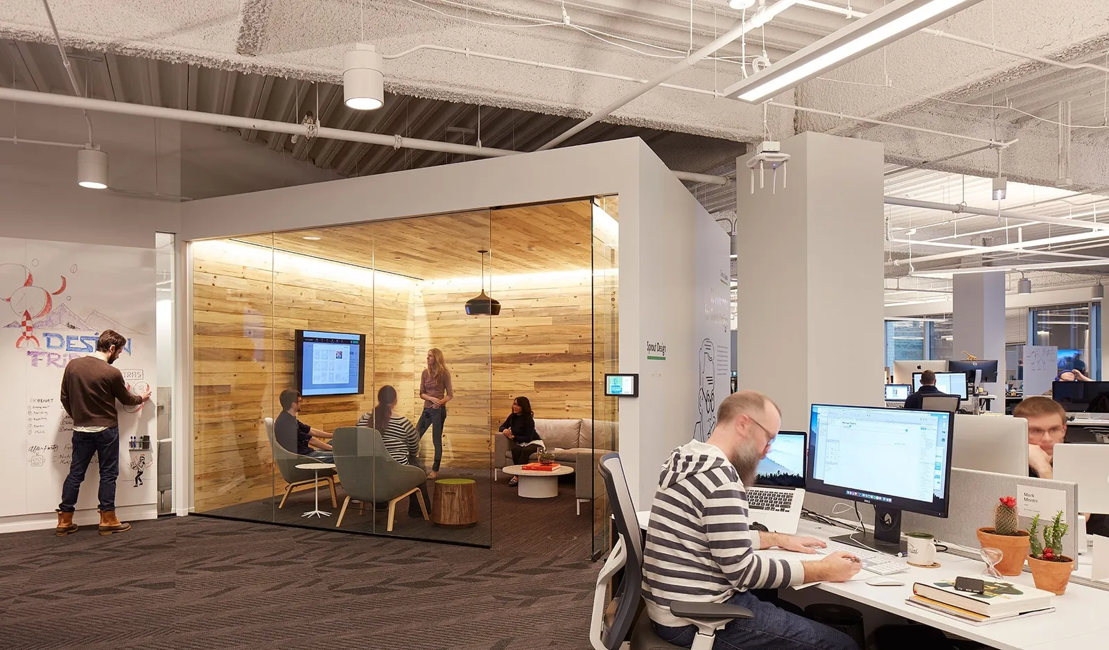 custom cladding urban oak by Icon Modern