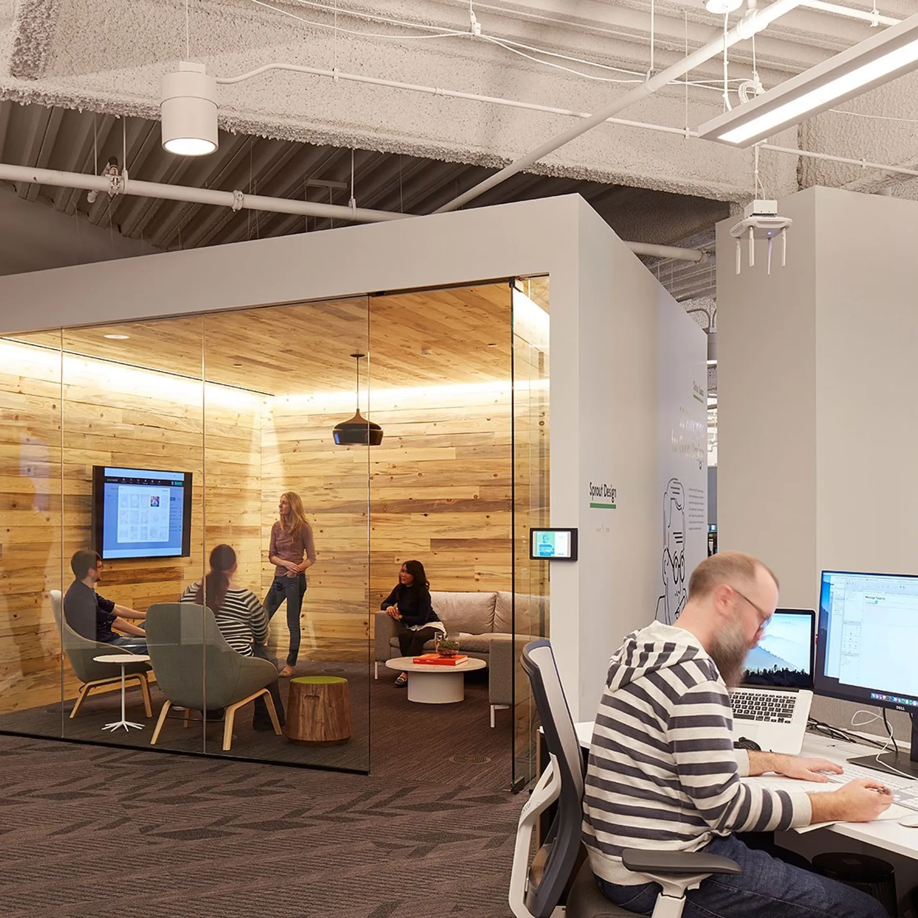 custom cladding urban oak by Icon Modern