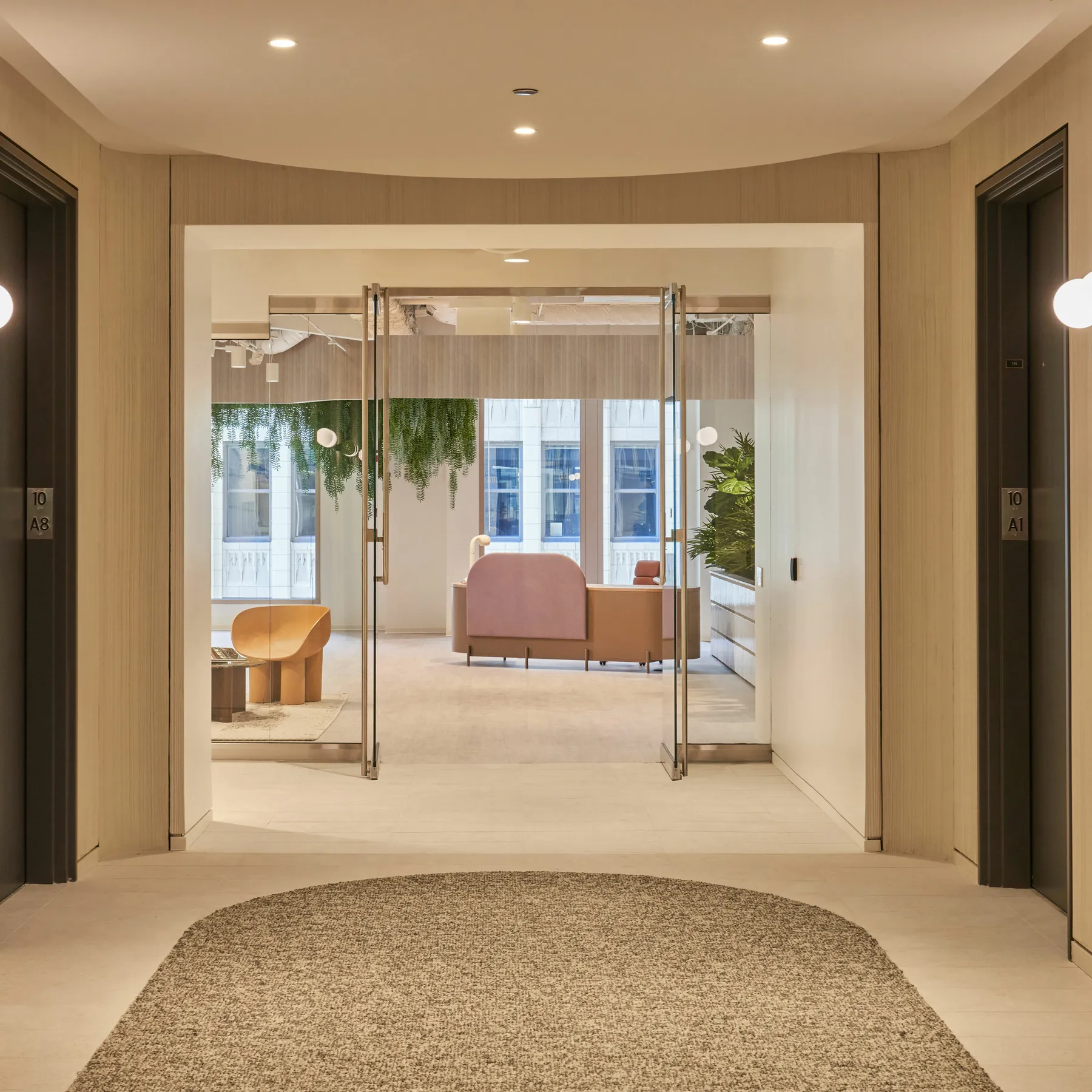 custom reception desk by Icon Modern