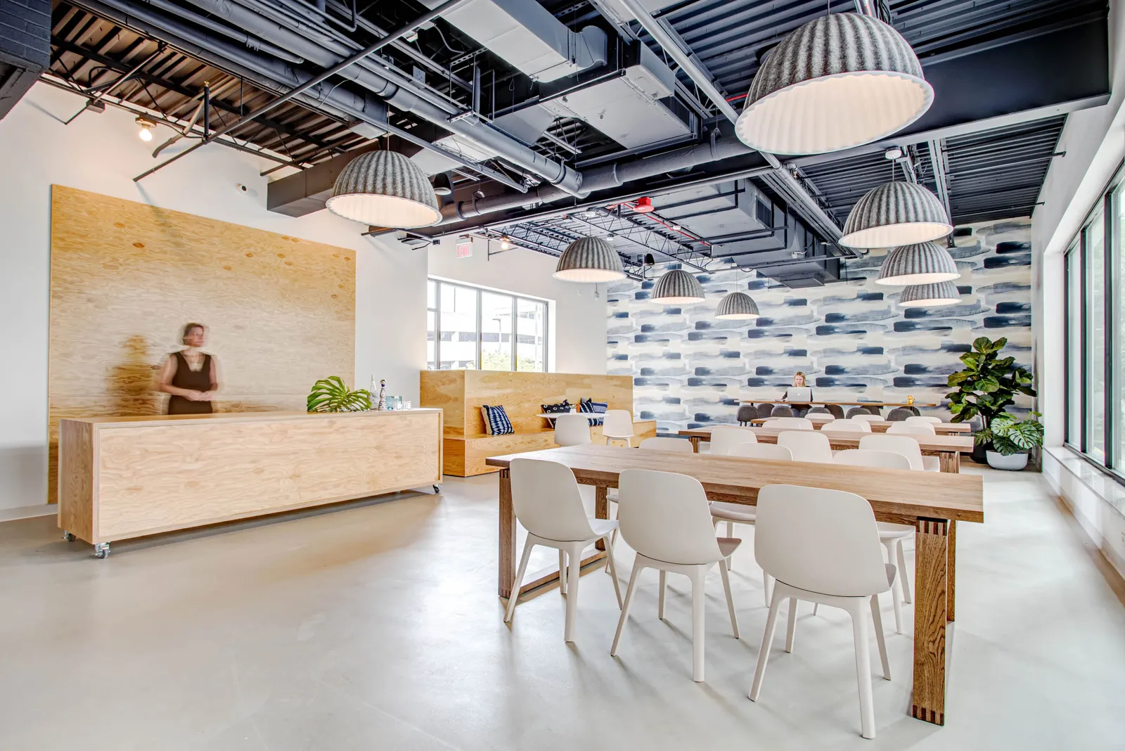 custom mobile cafe in plywood by Icon Modern